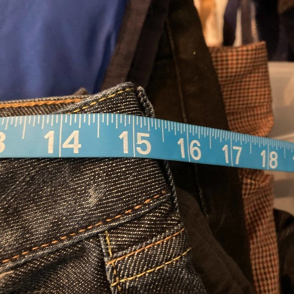 Lucky Brand Jeans Womens Sz 8 Lola Bootcut Stretch Dark Denim Low Rise Pockets‎ - Picture 10 of 12